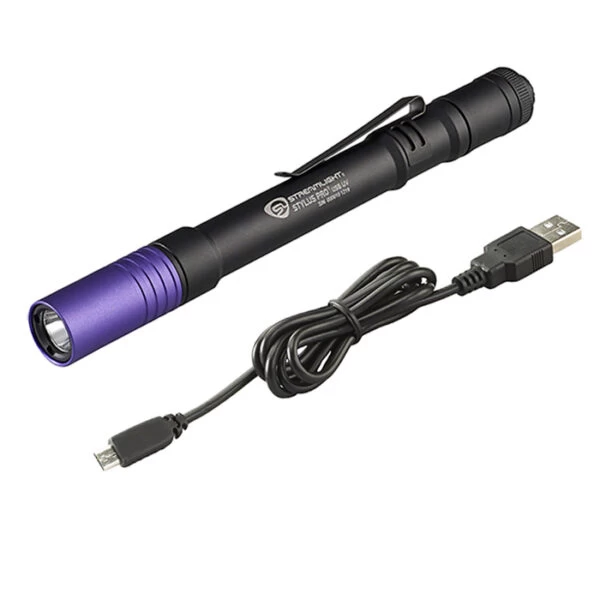 Streamlight Stylus Pro USB UV Rechargeable Penlight 66148, 66149 3 Streamlight Stylus Pro USB UV Rechargeable Penlight 66148, 66149 - Image 3