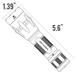 Illuminate Futures -Illuminate Futures SureFire Fury DFT Dual Fuel Tactical Flashlight 2 1