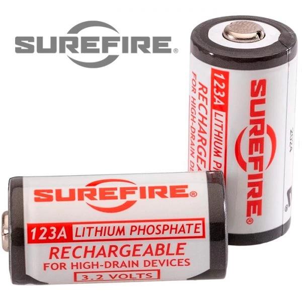Surefire 123A Rechargeable Batteries | Surefire Distributor 1 Surefire 123A Rechargeable Batteries | Surefire Distributor