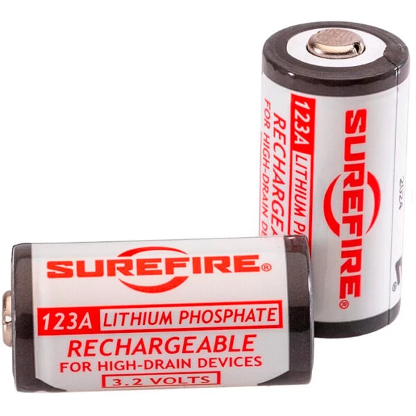 Surefire 123A Rechargeable Batteries | Surefire Distributor 3 Surefire 123A Rechargeable Batteries | Surefire Distributor - Image 3