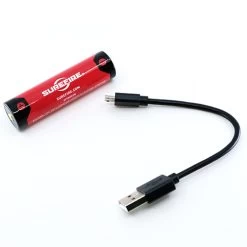 Surefire 18650 USB Rechargeable Battery | Surefire Distributor -Illuminate Futures Surefire 18650 USB Rechargeable Battery bulk